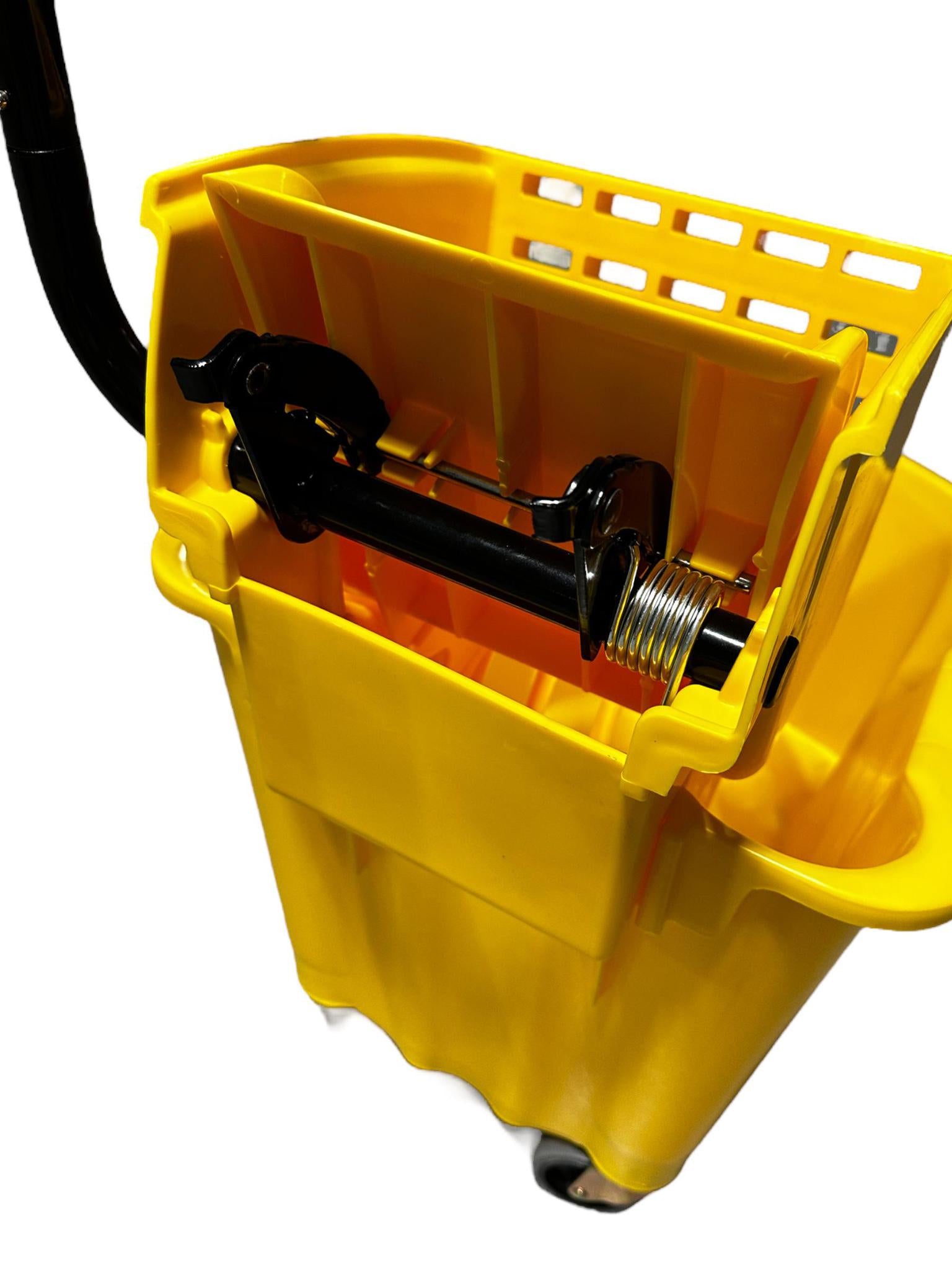 36L, Side Press Yellow Mop Bucket