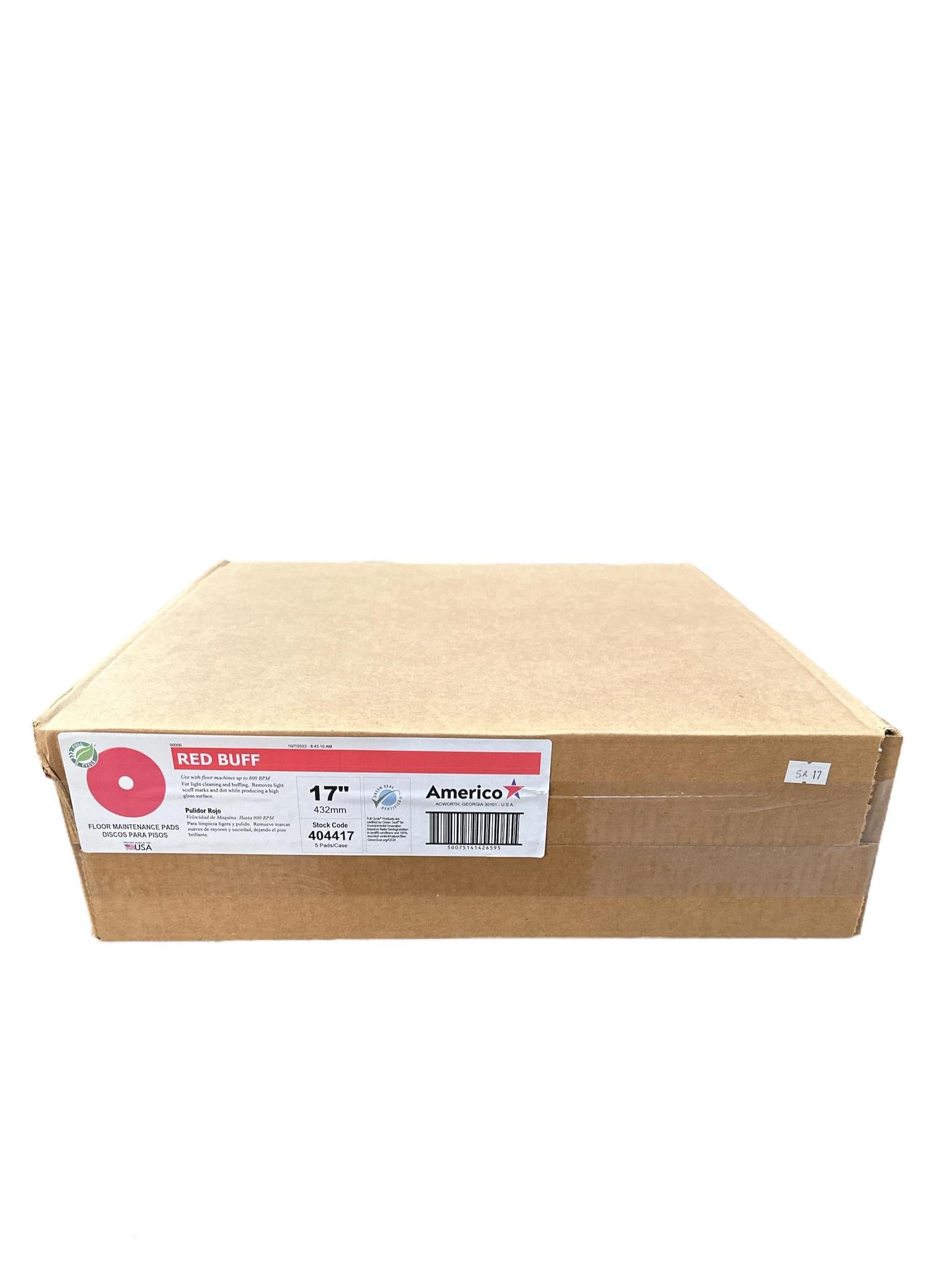 AMERICO RED BUFF PADS