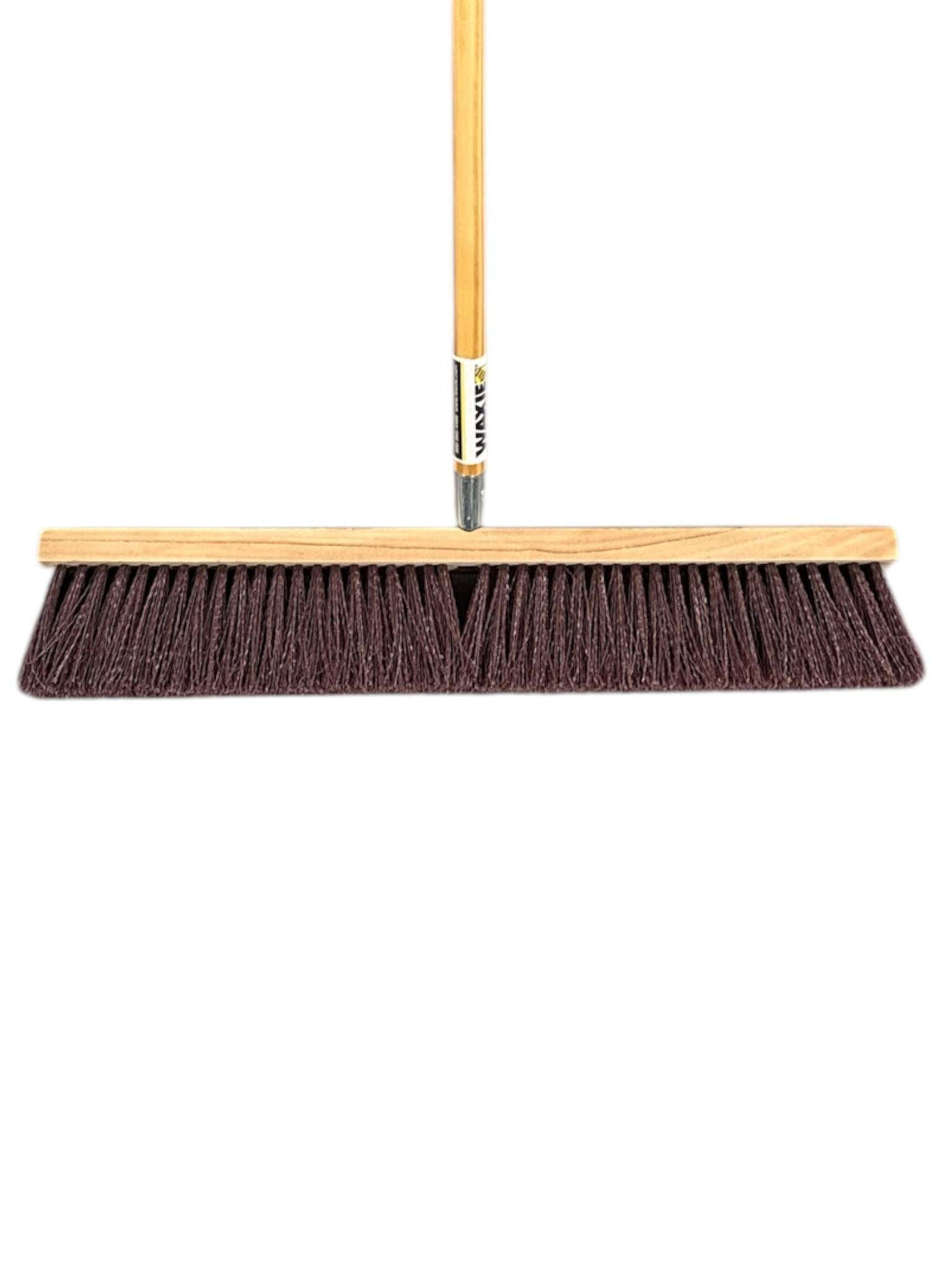 24" PUSH BROOM-  WITH METAL THREAD HANDLE 72"