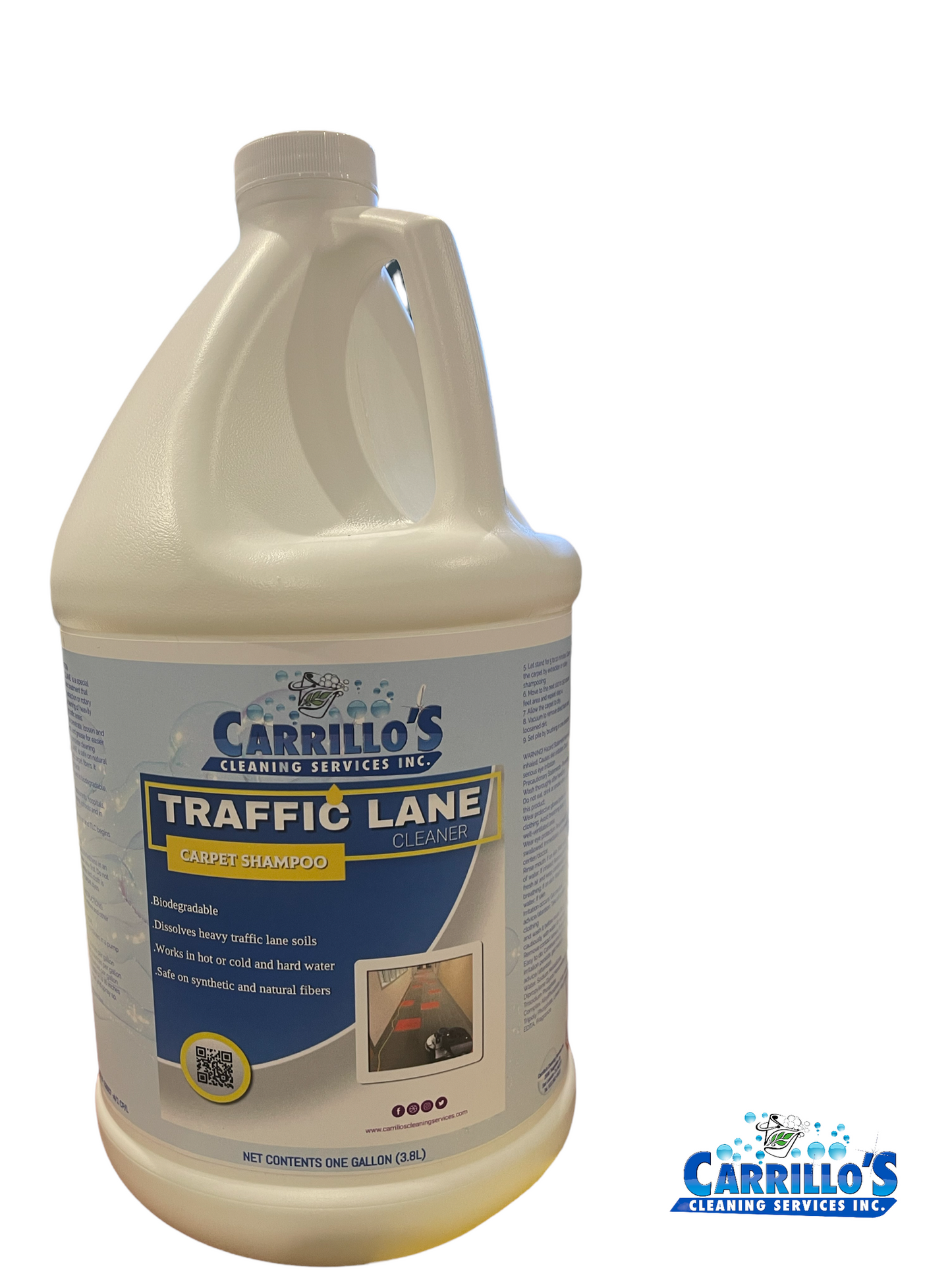 CARRILLO'S TRAFFIC LANE CARPET CLEANER SHAMPOO
