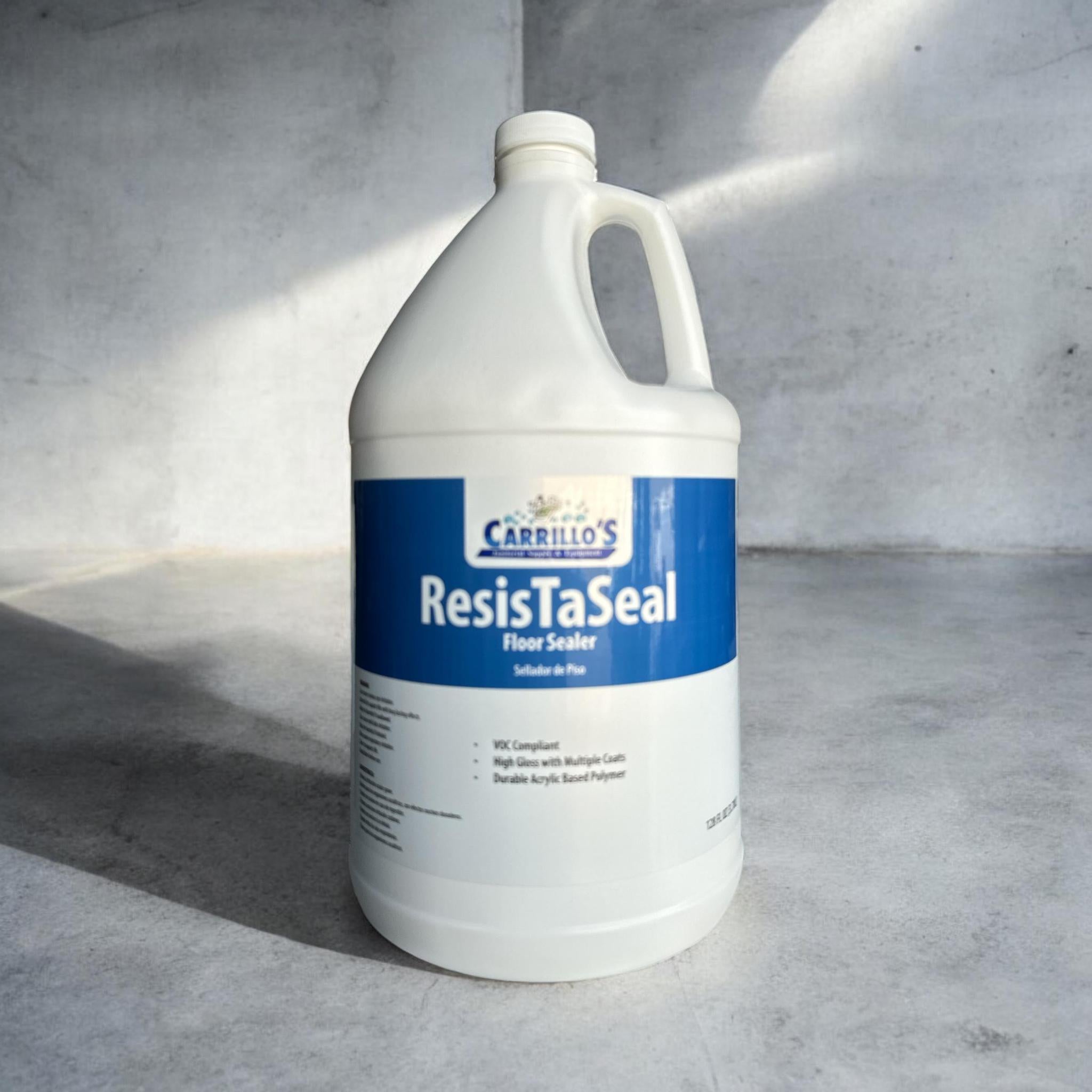 ResistaSeal- Floor Sealer/ Concrete & Terrazzo Sealer – Carrillo's ...