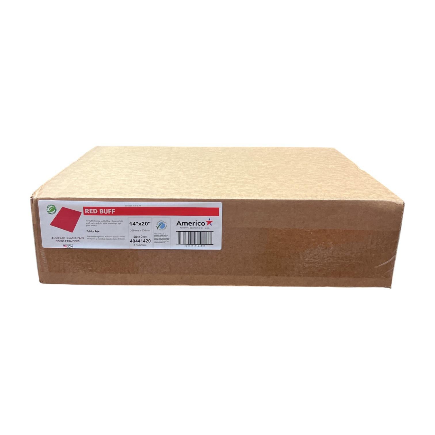 AMERICO RED BUFF PADS