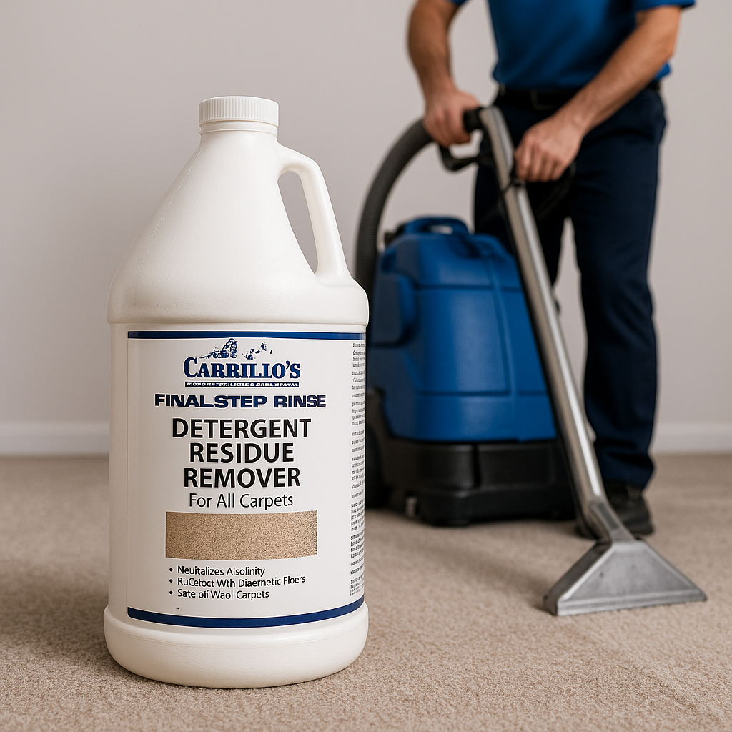 Final-Step Rinse Detergent Residue Remover