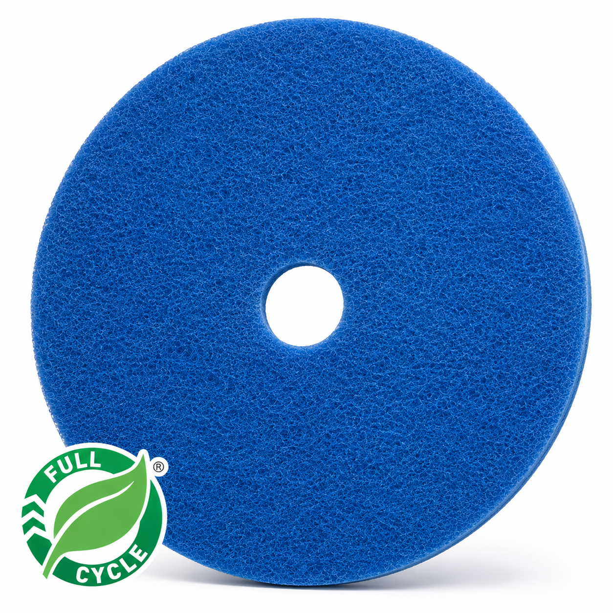 13" BLUE CLEANER PAD 5/CS 400413