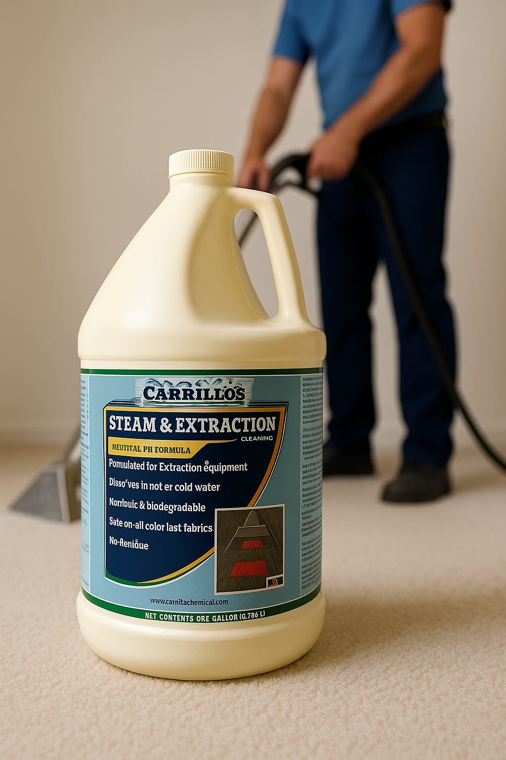 STEAM AND EXTRACTION SHAMPOO HEAVY DUTY PH BUFFERED