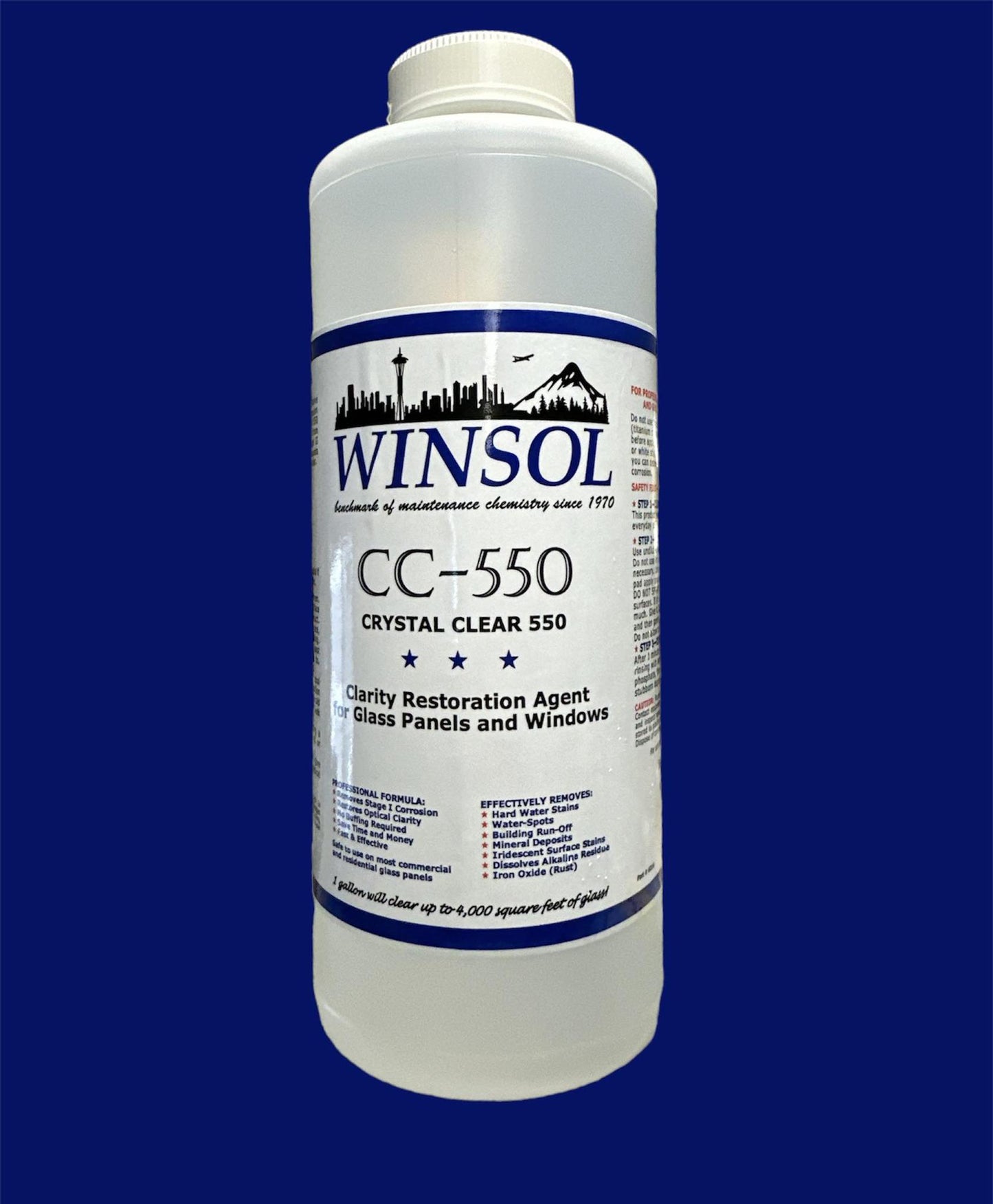 Winsol Crystal Clear 550 QT