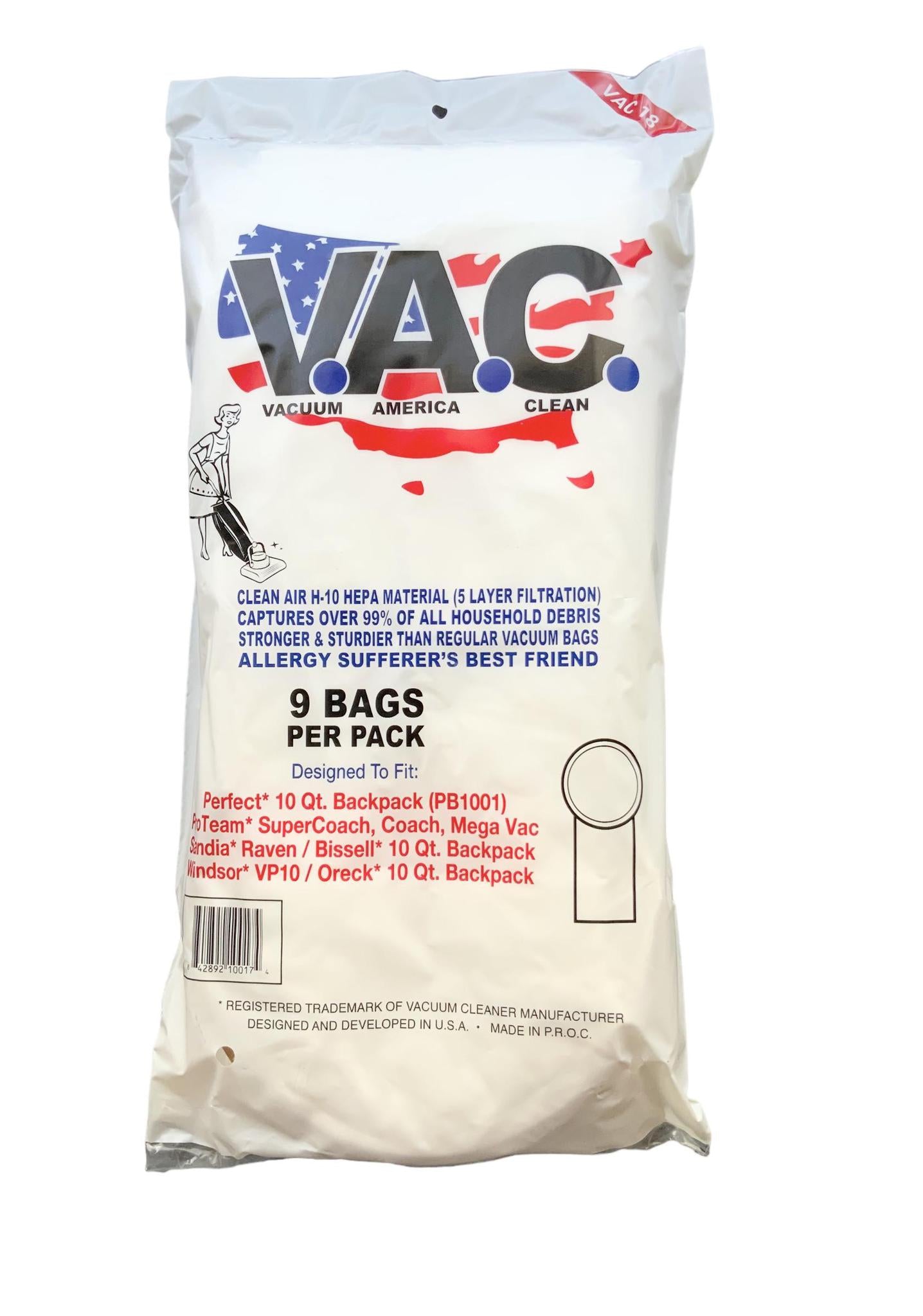 VAC20 6QT BAG