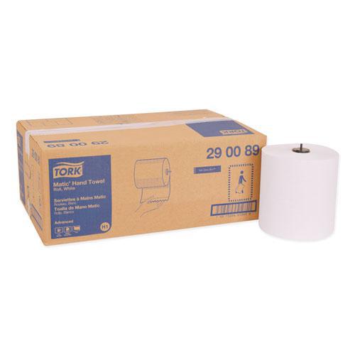 290089 TORK ADVANCED MATIC ROLL TOWEL WHITE 6/700