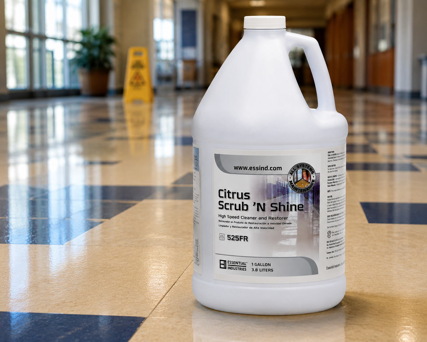 Essential Citrus Scrub 'N Shine® High-Speed Cleaner & Restorer