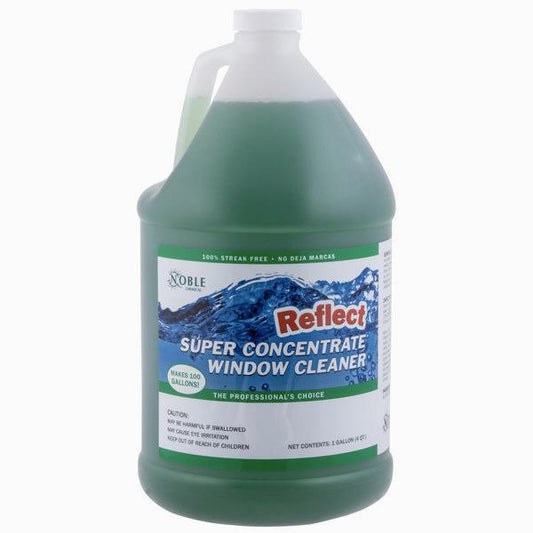 Noble Chemical 1 gallon / 128 oz. Reflect Super Concentrate Window Cleaner EA