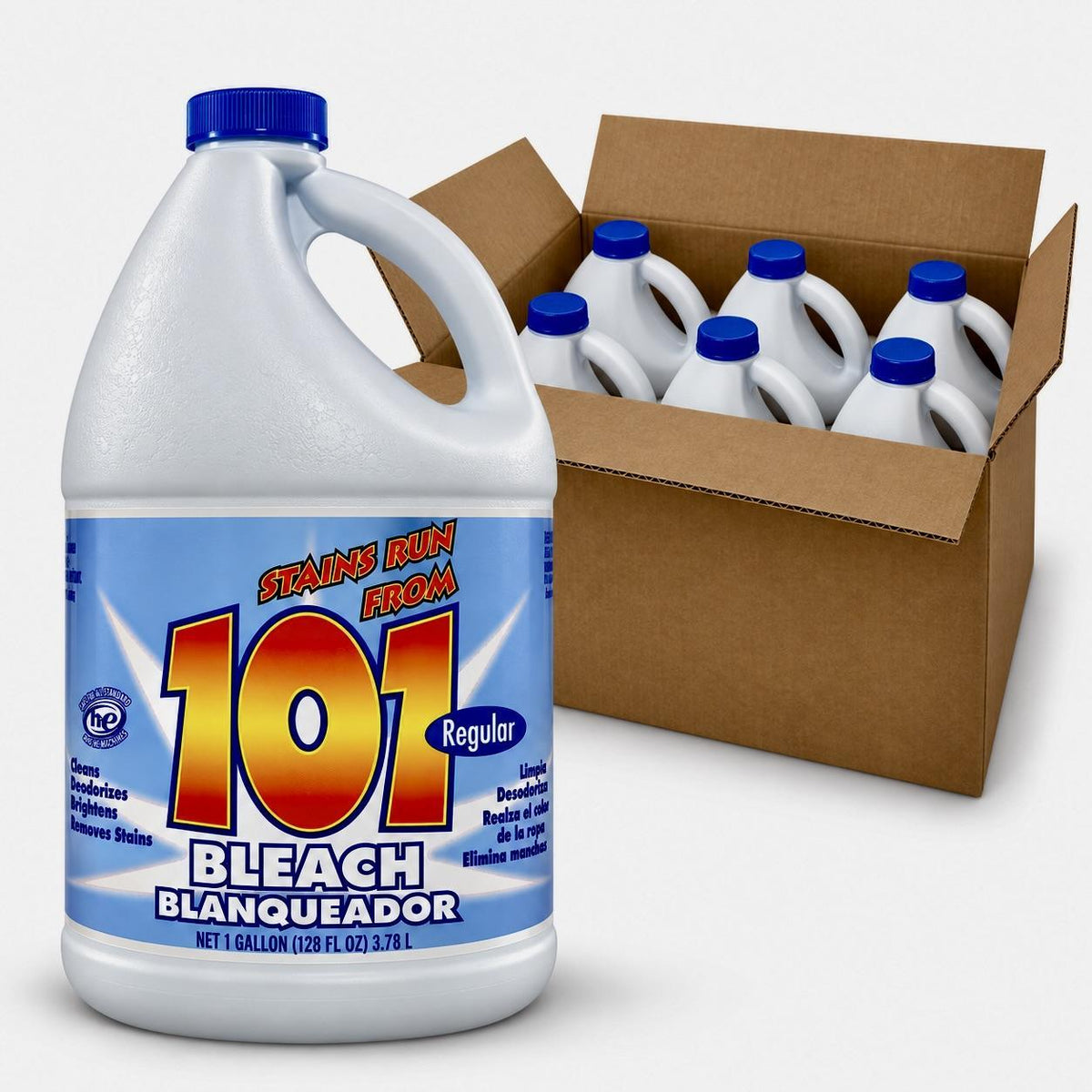 101 Regular Bleach – 1 Gallon