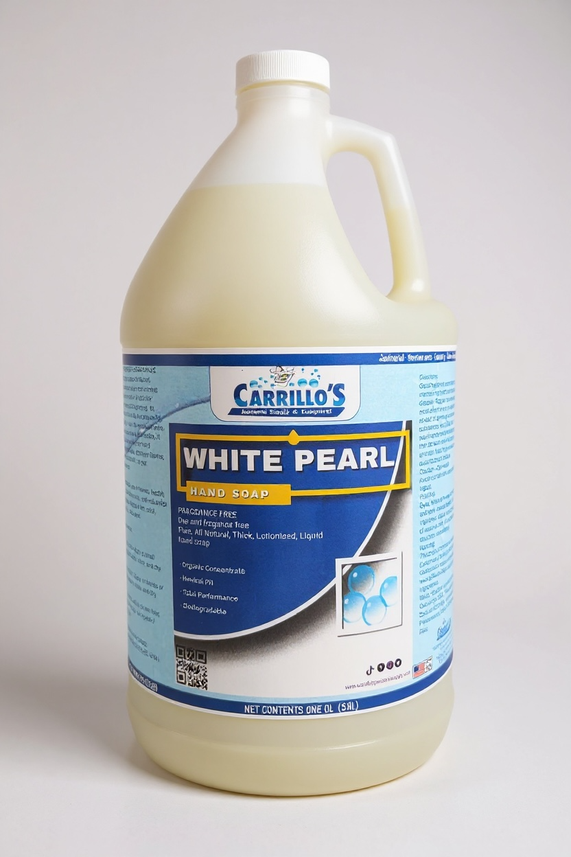 White Pearl Frag. Free Dye and Fragance Free pure All Natural,Thick Lotionized, Liquid Hand soap