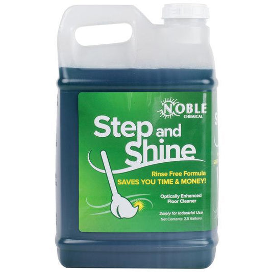 Noble Chemical Step and Shine 2.5 Gallon/320 oz. Step Floor Cleaner