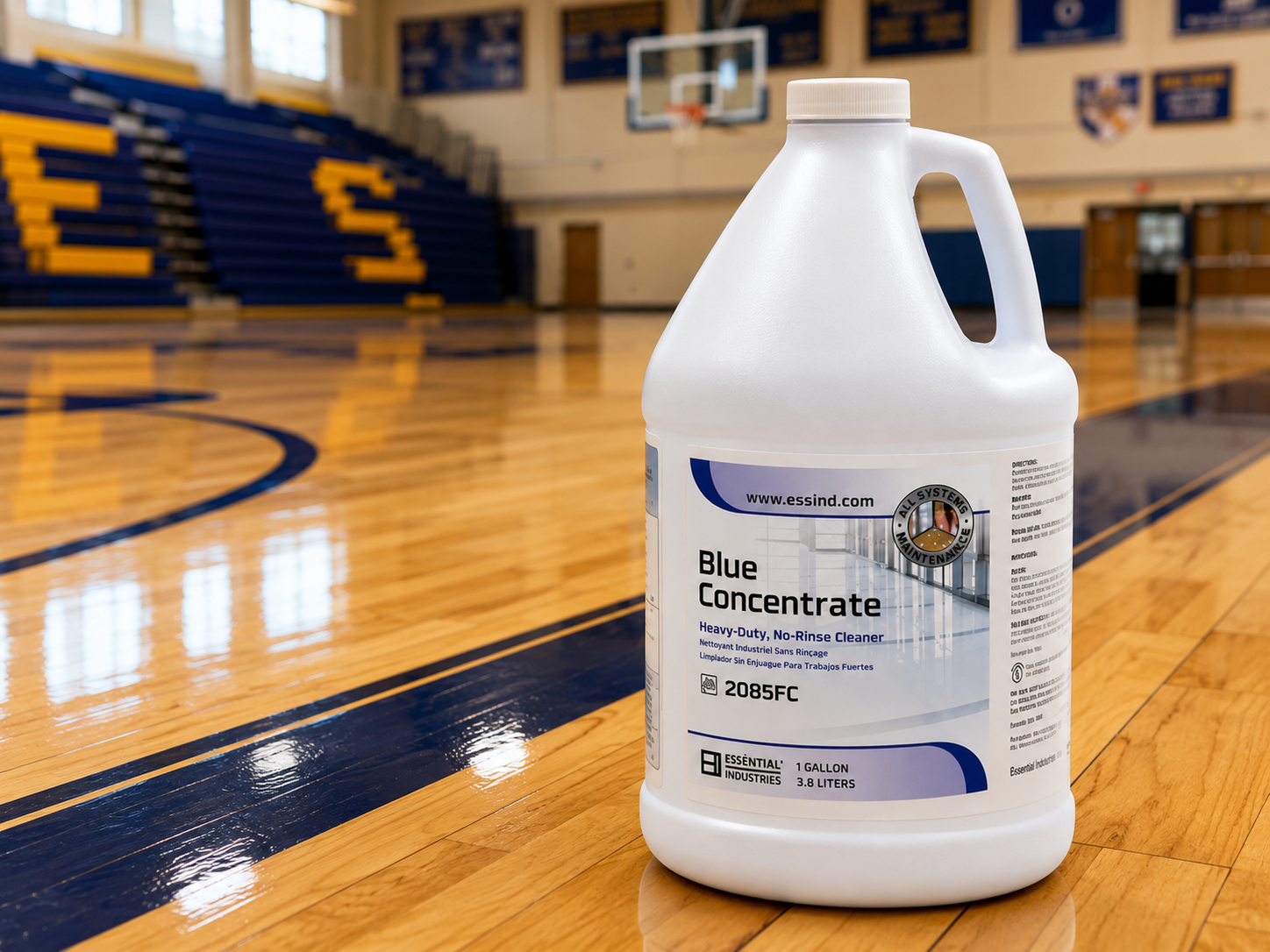 Essential Blue Concentrate® Heavy-Duty No-Rinse Cleaner