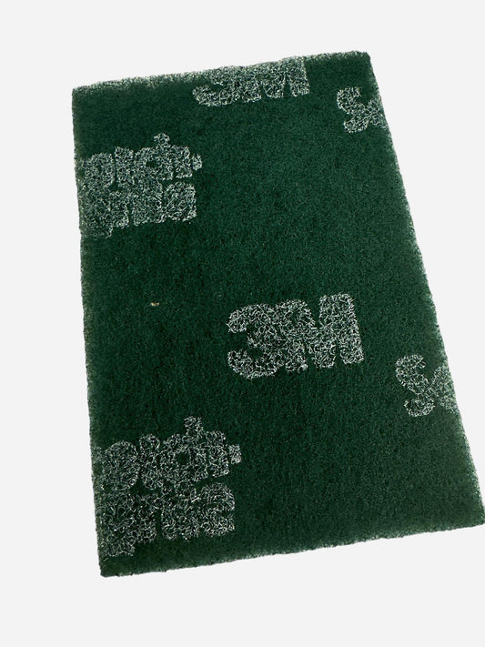 3M 96CC Scotch-Brite™ 9" x 6" General Purpose Green Scouring Pad - 10/Pack