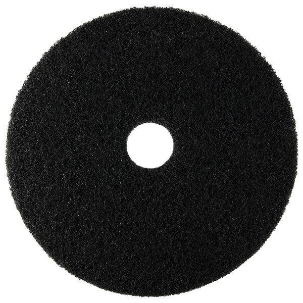 Black strip pad 17"  -  case/5
