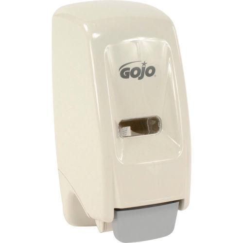 800ml Bag-In Dispenser,Push-Style,White,Depth:5-18