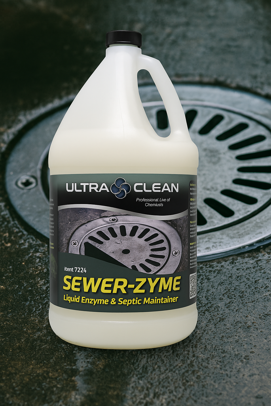 SEWER-ZYME (Enzyme Cleaner) CASE OF 4 GAL & SINGLE