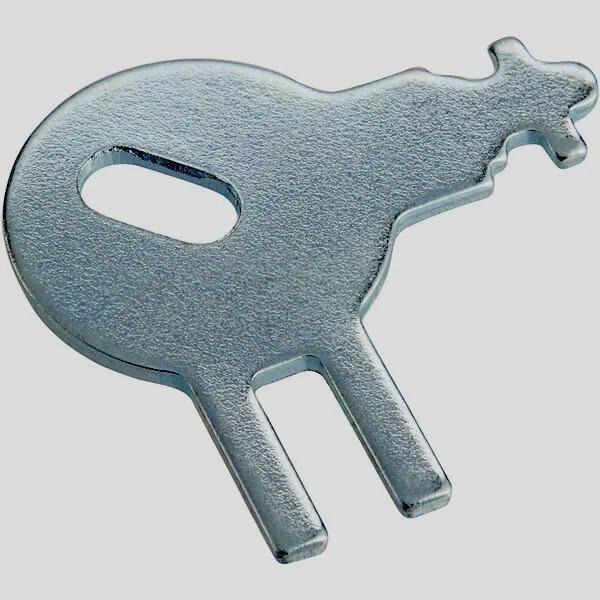 Janitorial Key for Toilet Paper and Paper Towel Dispensers