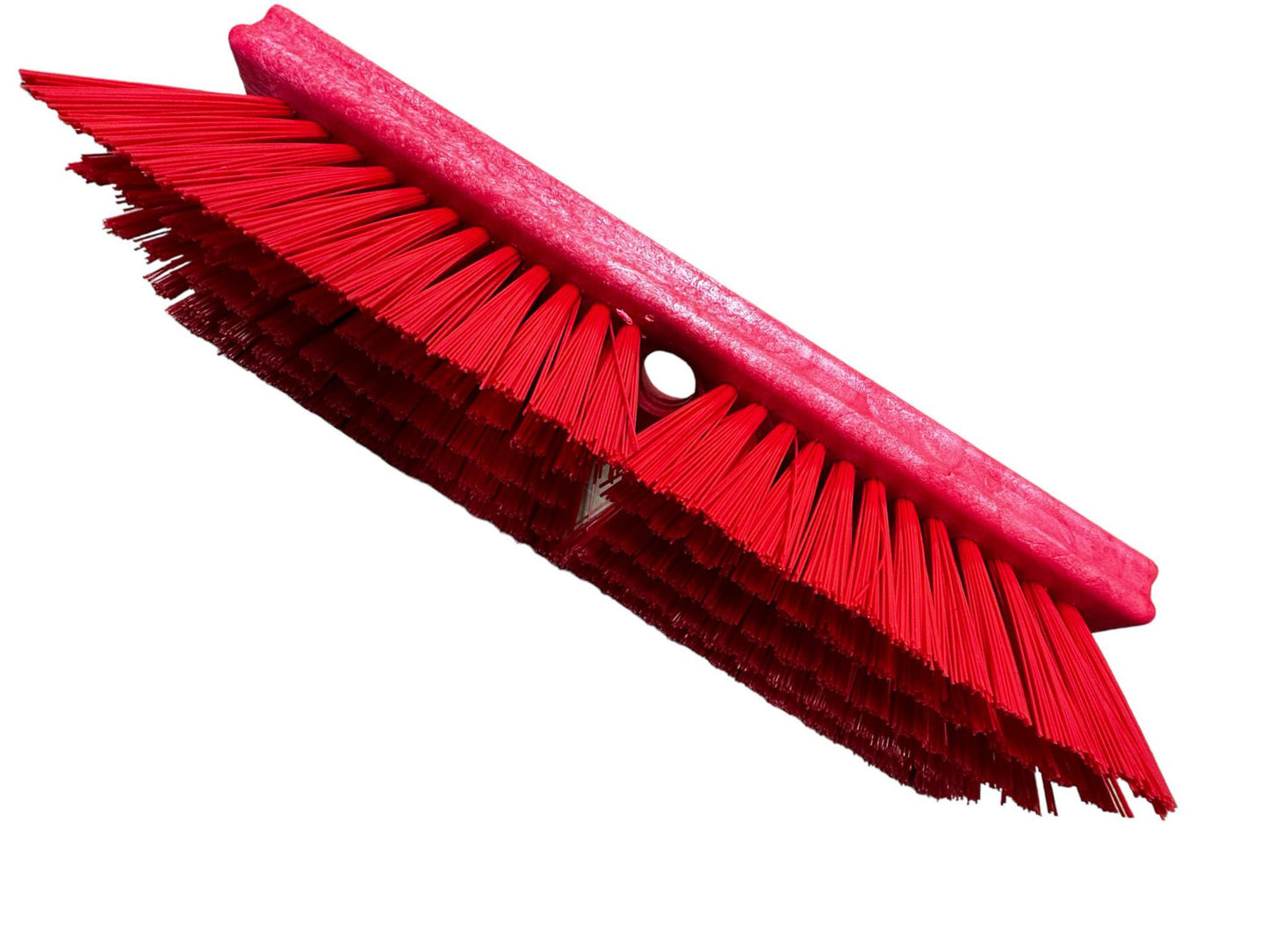 Carlisle Sparta 41722EC05 10" Red.White and Yellow Deck Scrub Brush