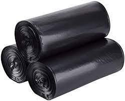 40X48 22MIC 150/CS BLACK ROLLS LINERS