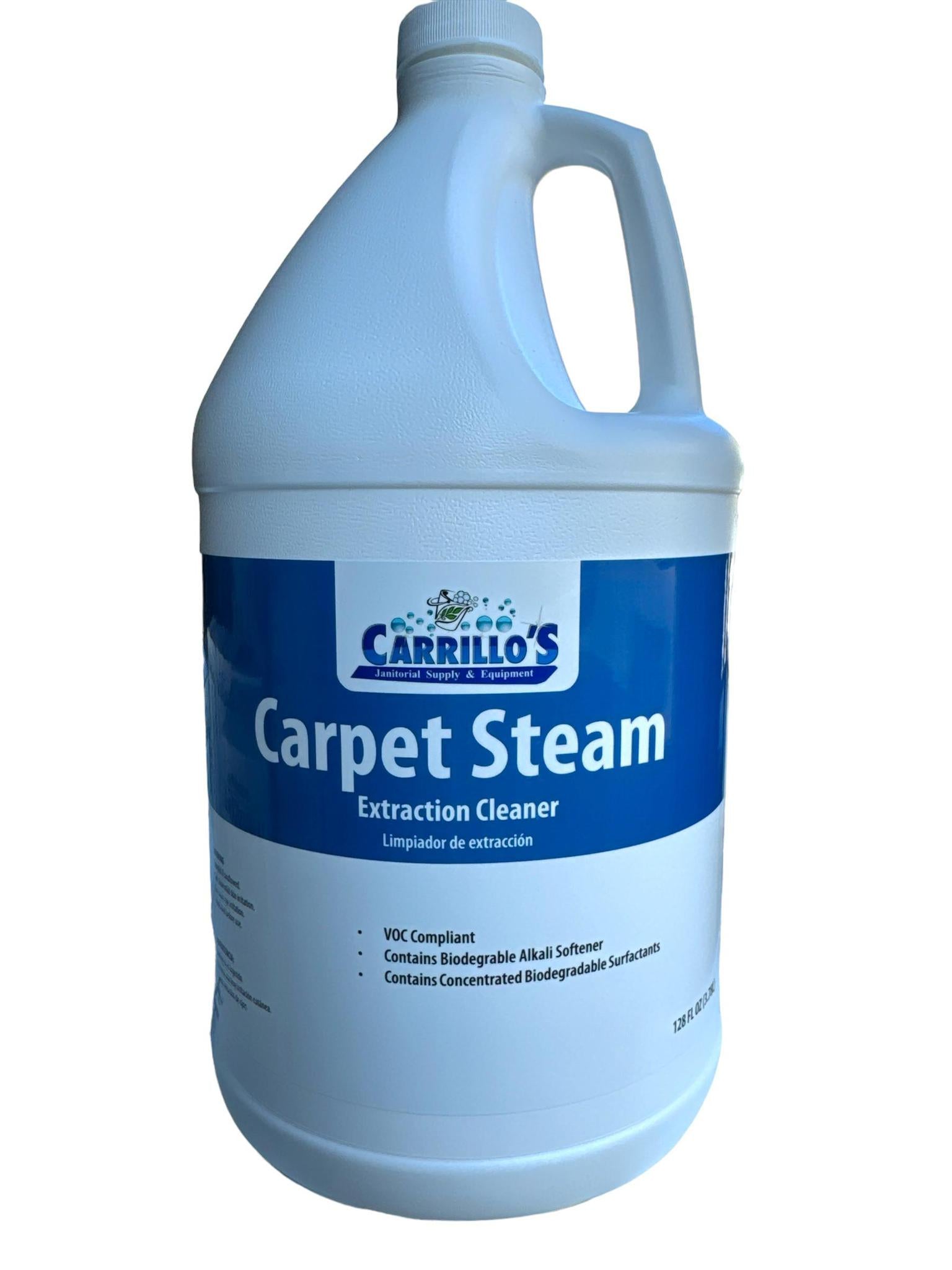 Steam Carpet Shampoo – Extraction Cleaner | Low Foam, pH 9–10.5, 1 Gal