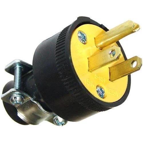Electrical Replacement Plug & Connector Male and Female, 15 Amp 125 Volt