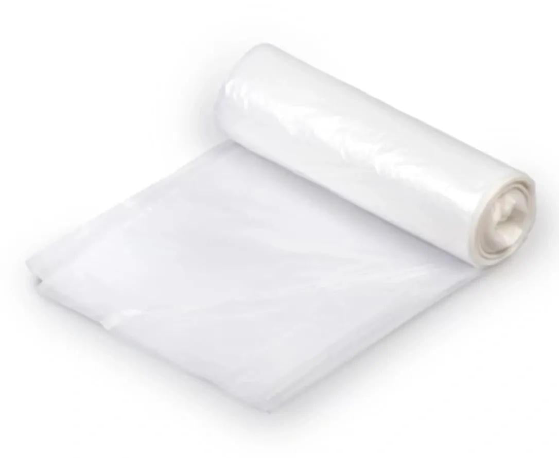 SunnyCare HDPE Can Liners Natural Color 33in x 40in 16mic 33Gal Capacity Pack:250-25bags x 10rolls ; 250pcs per case