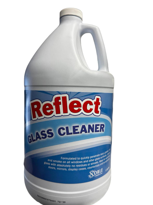 Noble Chemical Reflect 1 Gallon / 128 oz.Glass / Multi-Surface Spray Cleaner - 4/Case