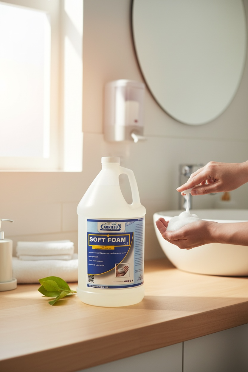 Carrillo's Anti-Bacterial Soft Foam Soap AB/4 Case