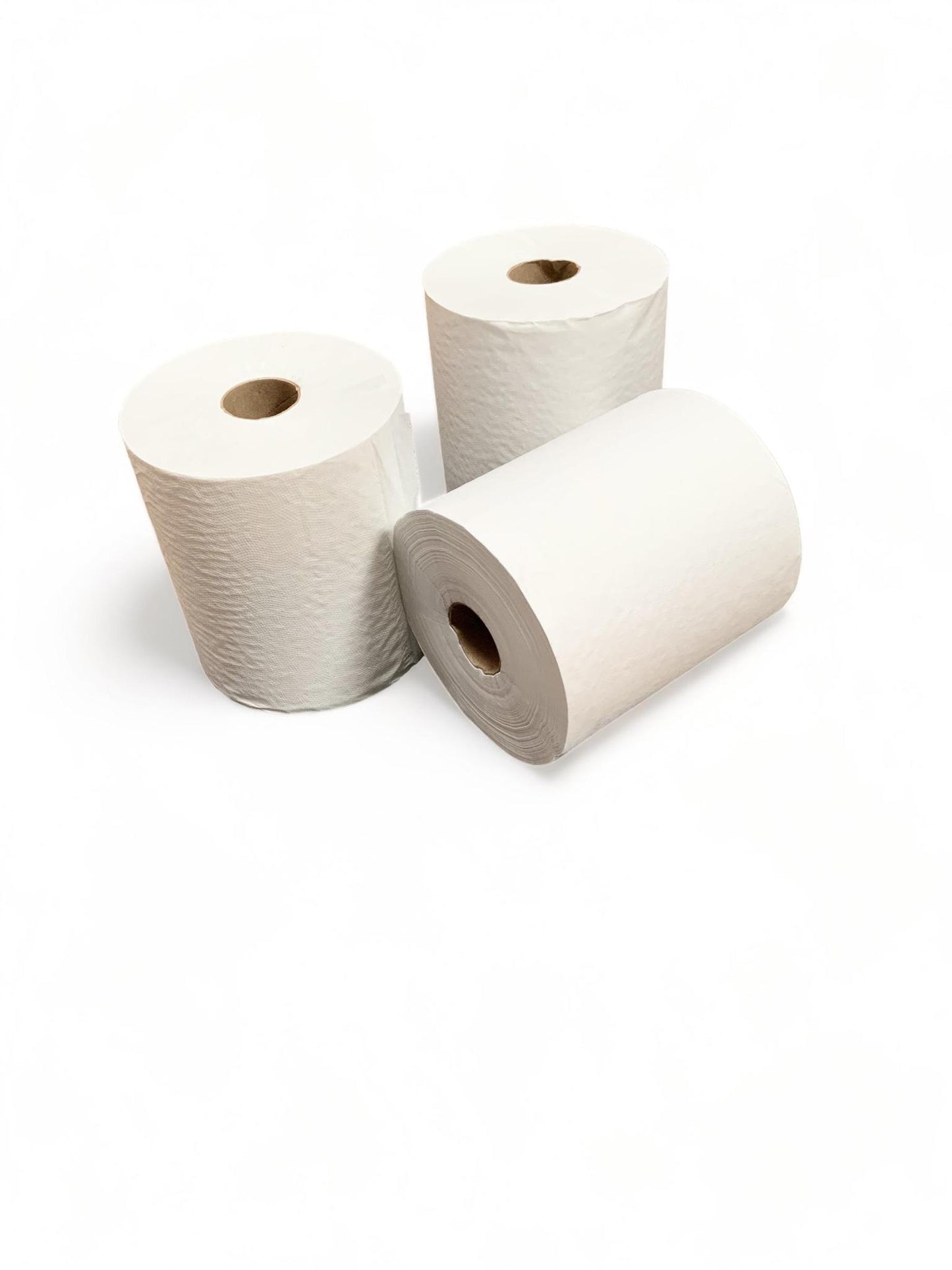 LAVEX JANITORIAL 8” WHITE UNIVERSAL HARDWOUND ROLL TOWEL  800 FT 6 ROLLS/CS