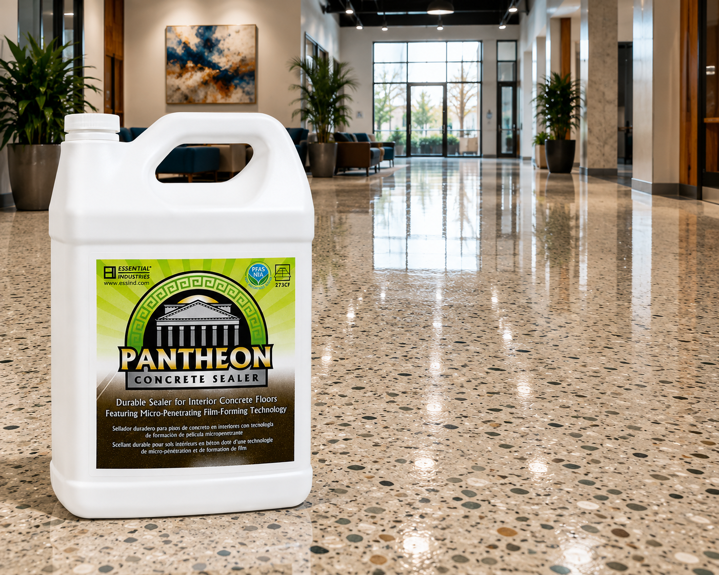 Pantheon™ Concrete Sealer 273CF – Interior Concrete Floor Sealer