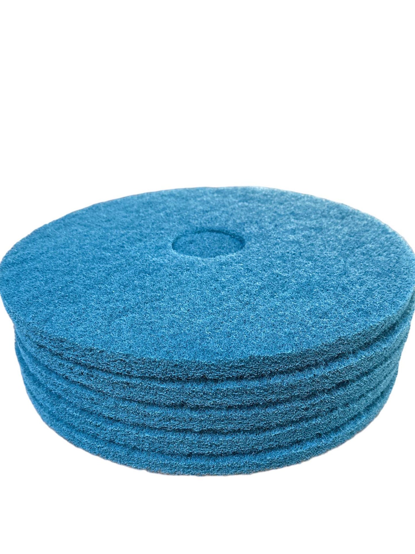 13" BLUE CLEANER PAD 5/CS