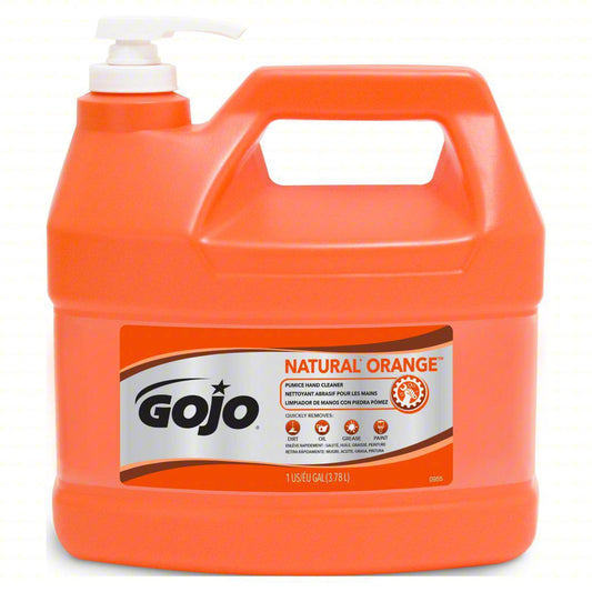 GOJO® 0955-04 1 Gallon Natural Orange Pumice Hand Cleaner - EA