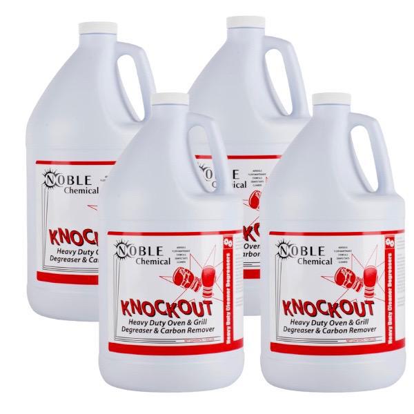 Noble Chemical 1 Gallon Knockout Liquid Heavy Duty Oven & Grill Degreaser & Carbon Remover