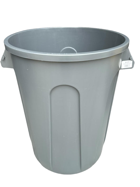 32 & 44 GALLON, ROUND WASTE RECEPTACLE, GRAY