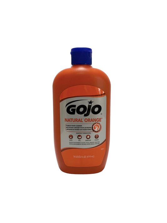 GOJO® 0957-12 14 oz. Natural Orange Pumice Hand Cleaner
