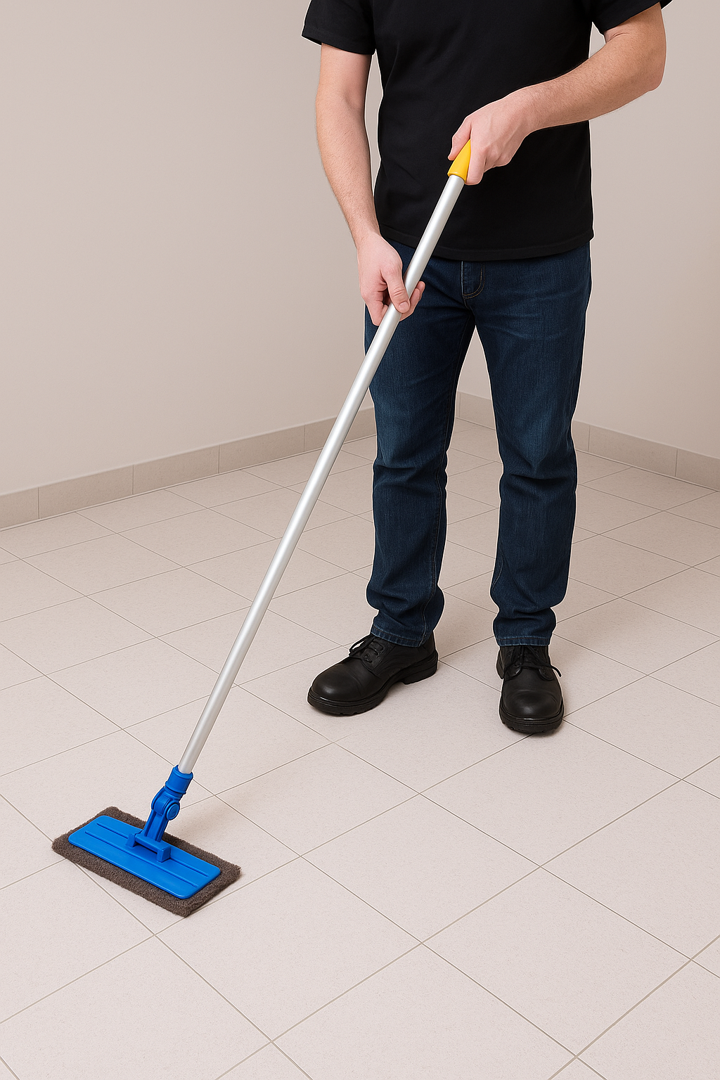 Blue Pad Holder with Swivel Joint – 9" x 3 ¾"  (PAD HOLDER ONLY)