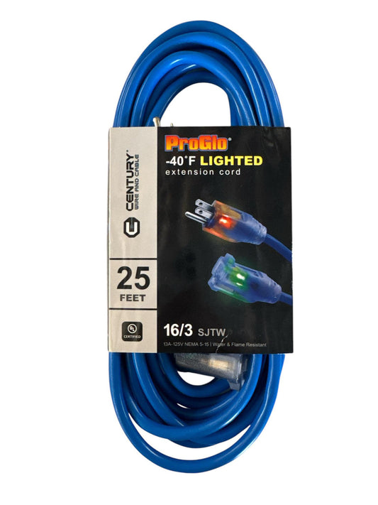 16/3 25' 300V EXT CORD BLUE