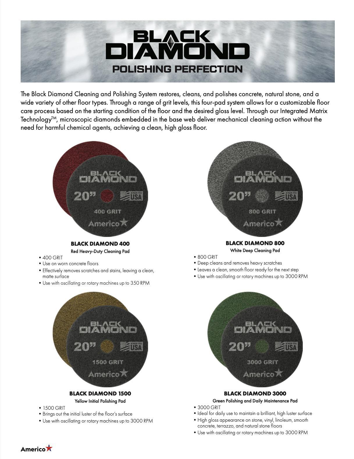 BLACK DIAMOND- DIAMOND CLEANING & POLISHING SYSTEM CASE/2 - OR SINGLES