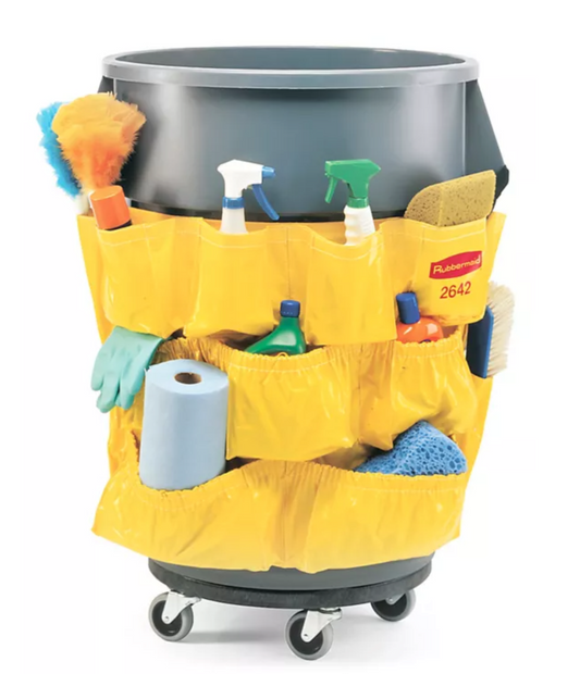 Rubbermaid 2642 - BRUTE CADDY BAG - YELLOW EA