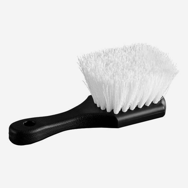 Choice 8" Black Nylon Utility / Pot Scrub Brush