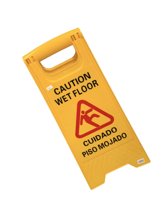 English/ Spanish Wet Floor Sign