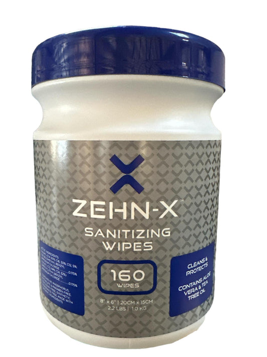 ZEHN-X SANITIZING WIPES PREMOITENED 8X6 160/ROLLS,  12/ROLLS-CASE