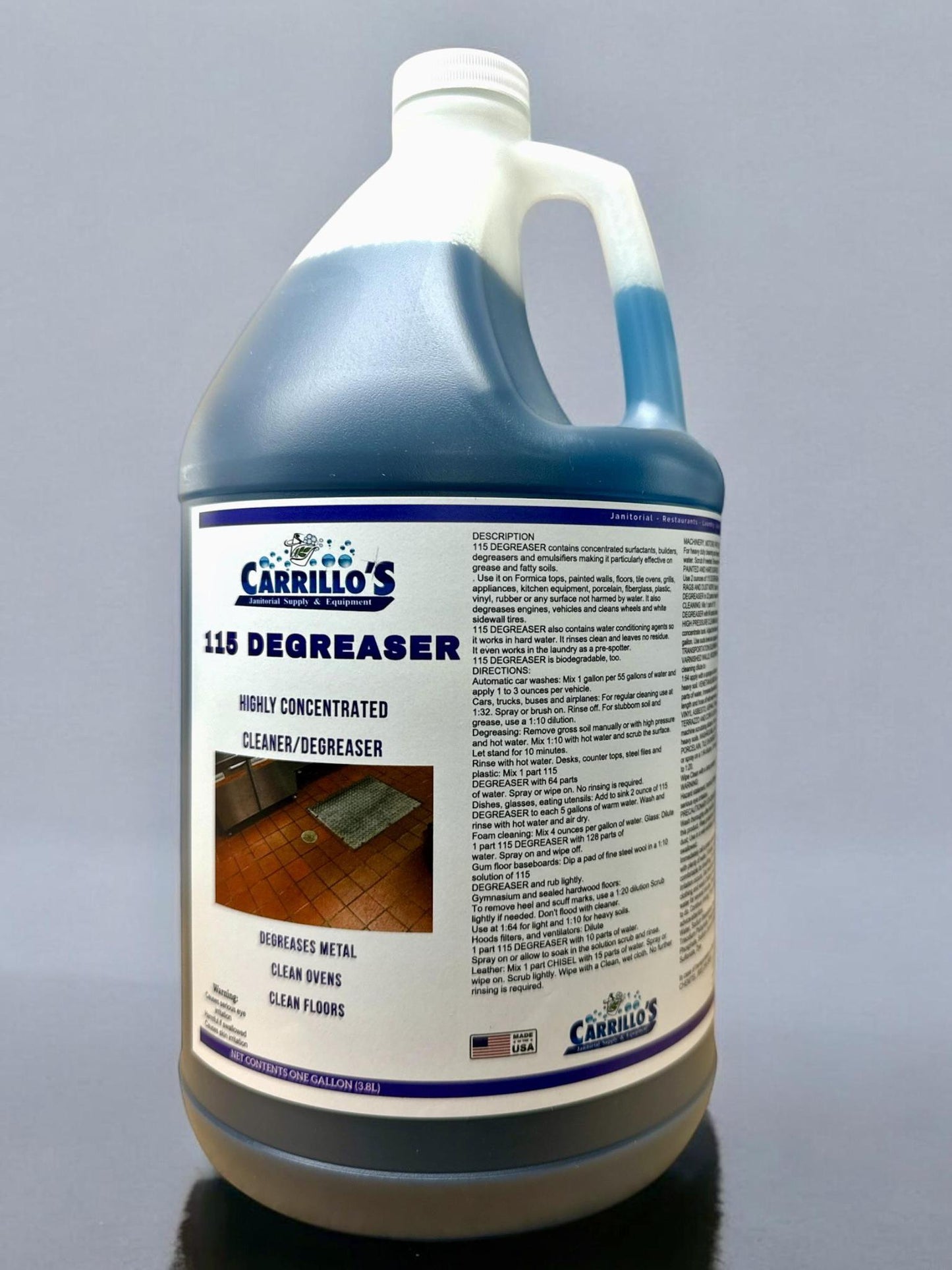 115 DEGREASER HIGHLY CONCENTRATED