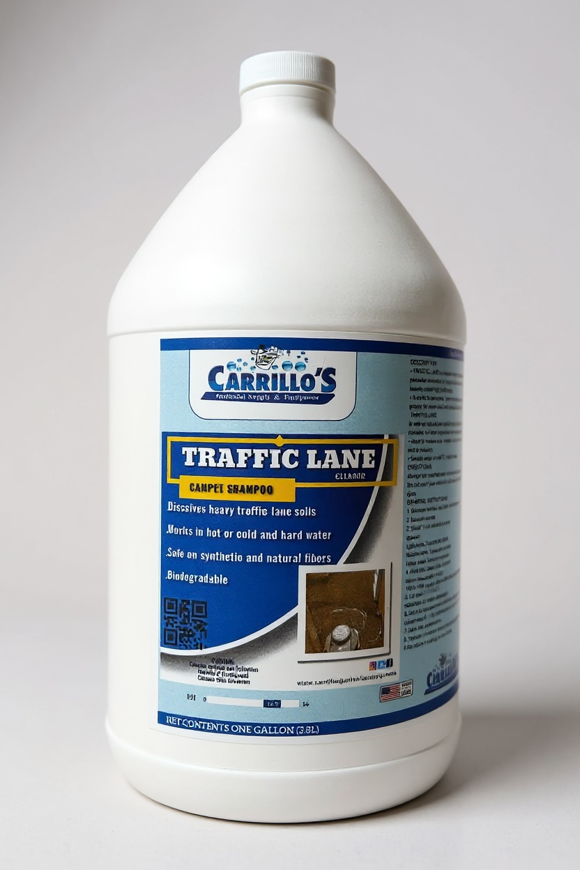 CARRILLO'S TRAFFIC LANE CARPET CLEANER  SHAMPOO