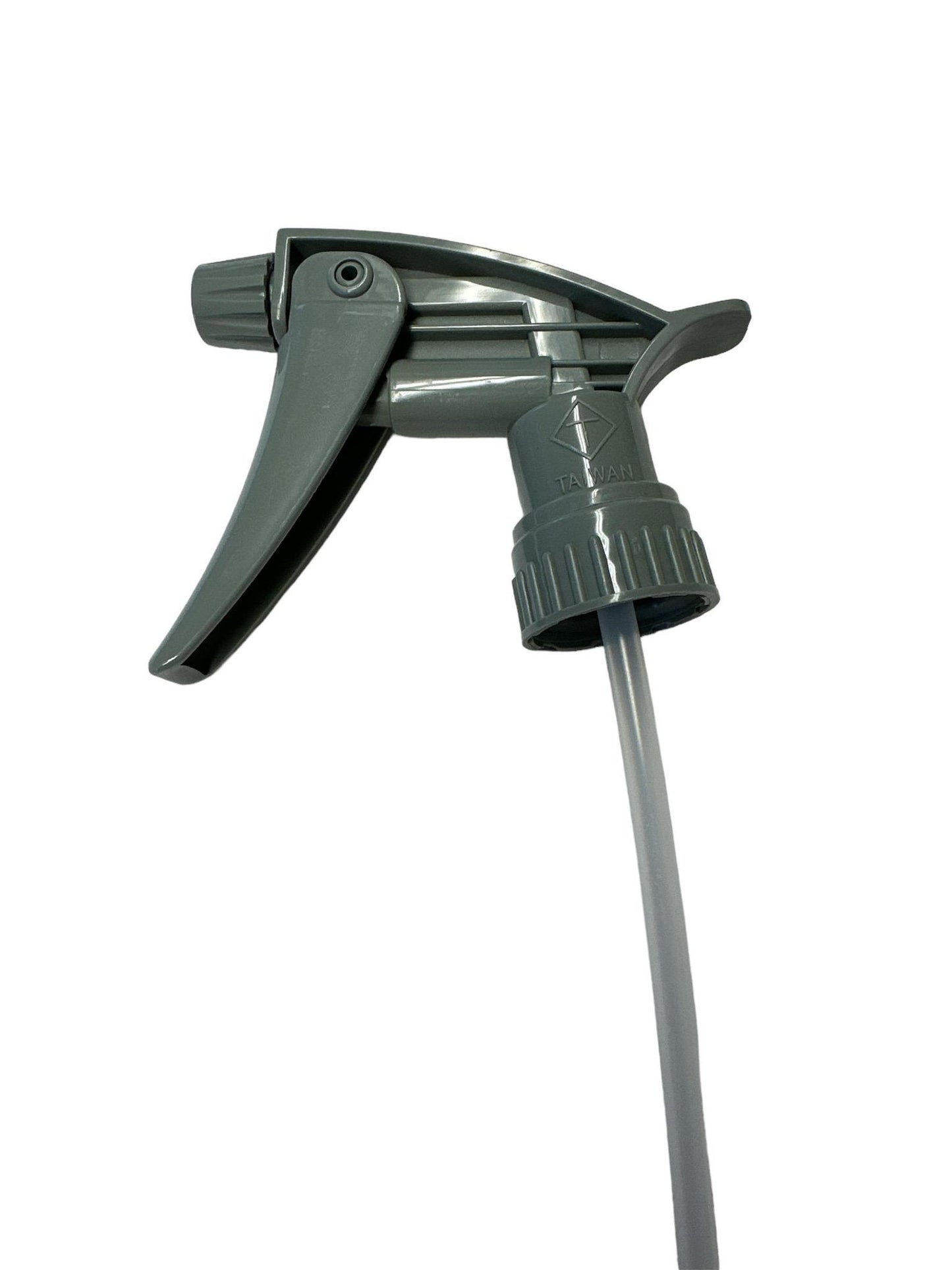 28/400 Gray Chemical Resistant Spray Head with 9-1/4" Dip Tube