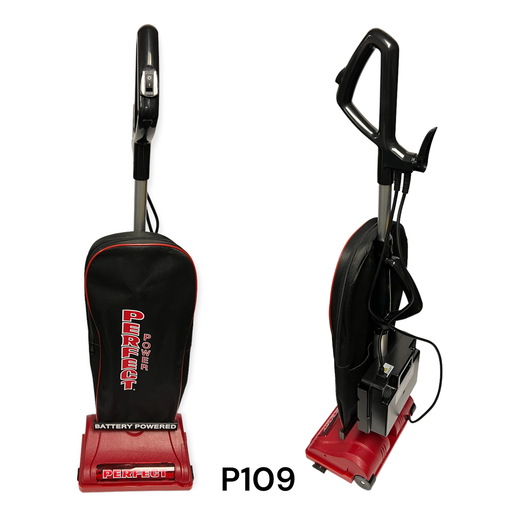 P109 & P111- Battery Powered Commercial Upright