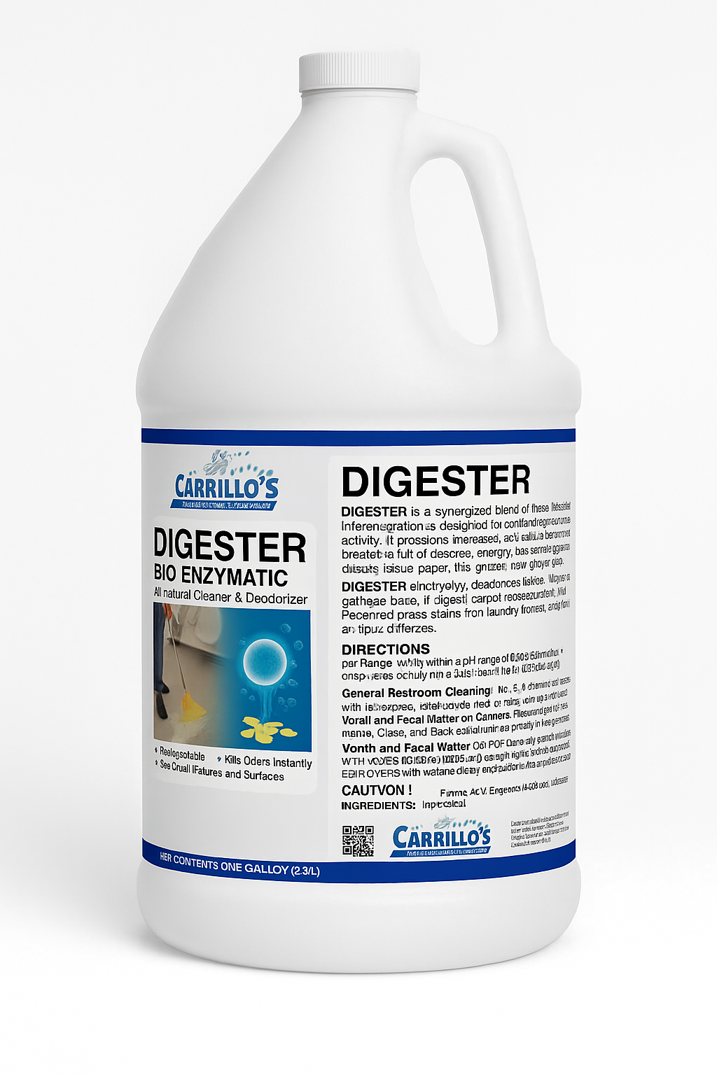 Digester All Natural Cleaner And Deodorizer 4-gallon Case
