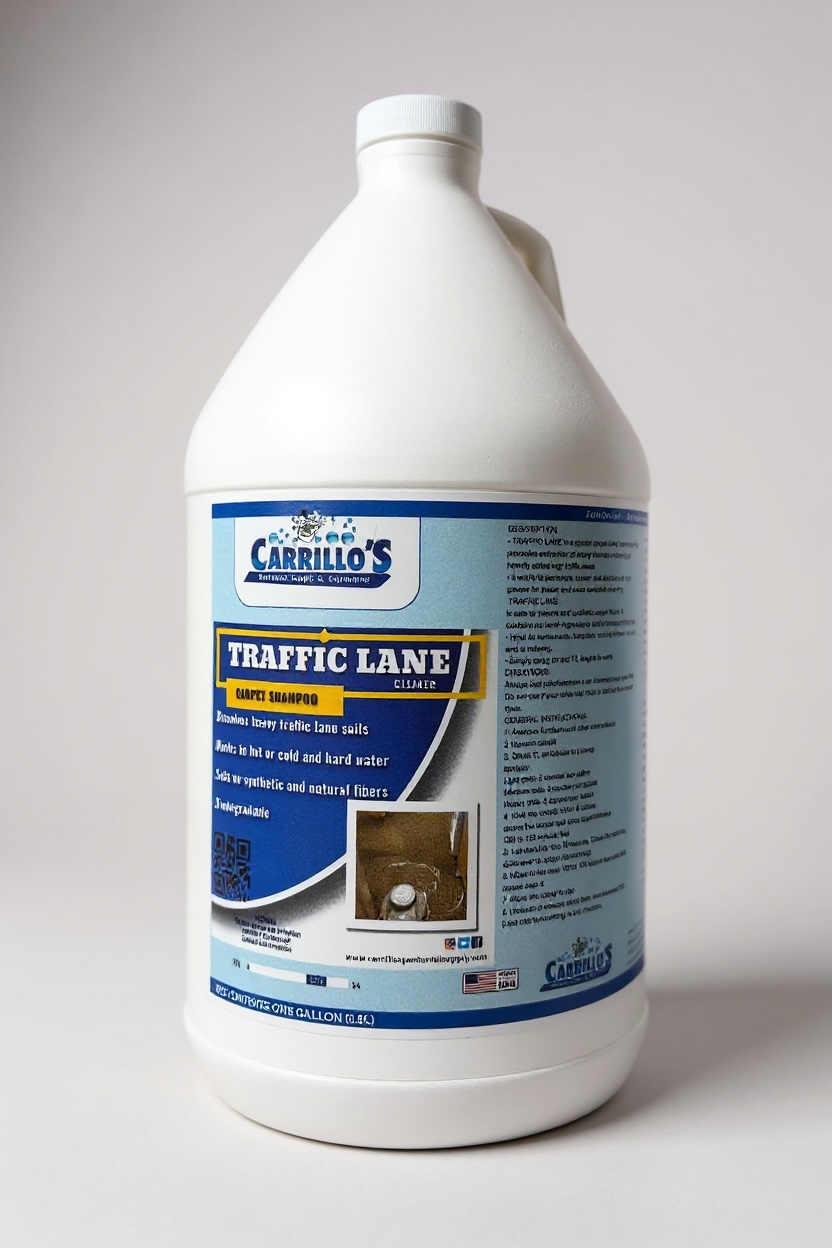 CARRILLO'S TRAFFIC LANE CARPET CLEANER  SHAMPOO